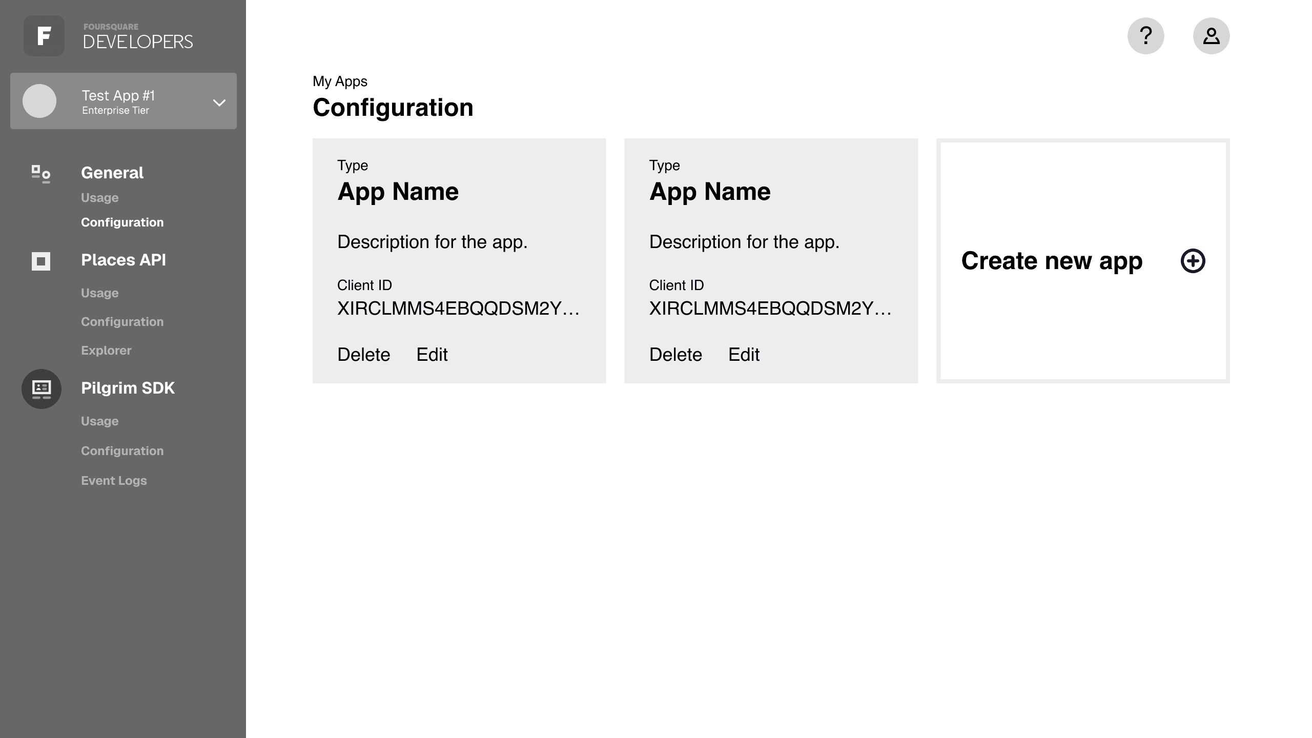 Direction 2 — card-based My Apps