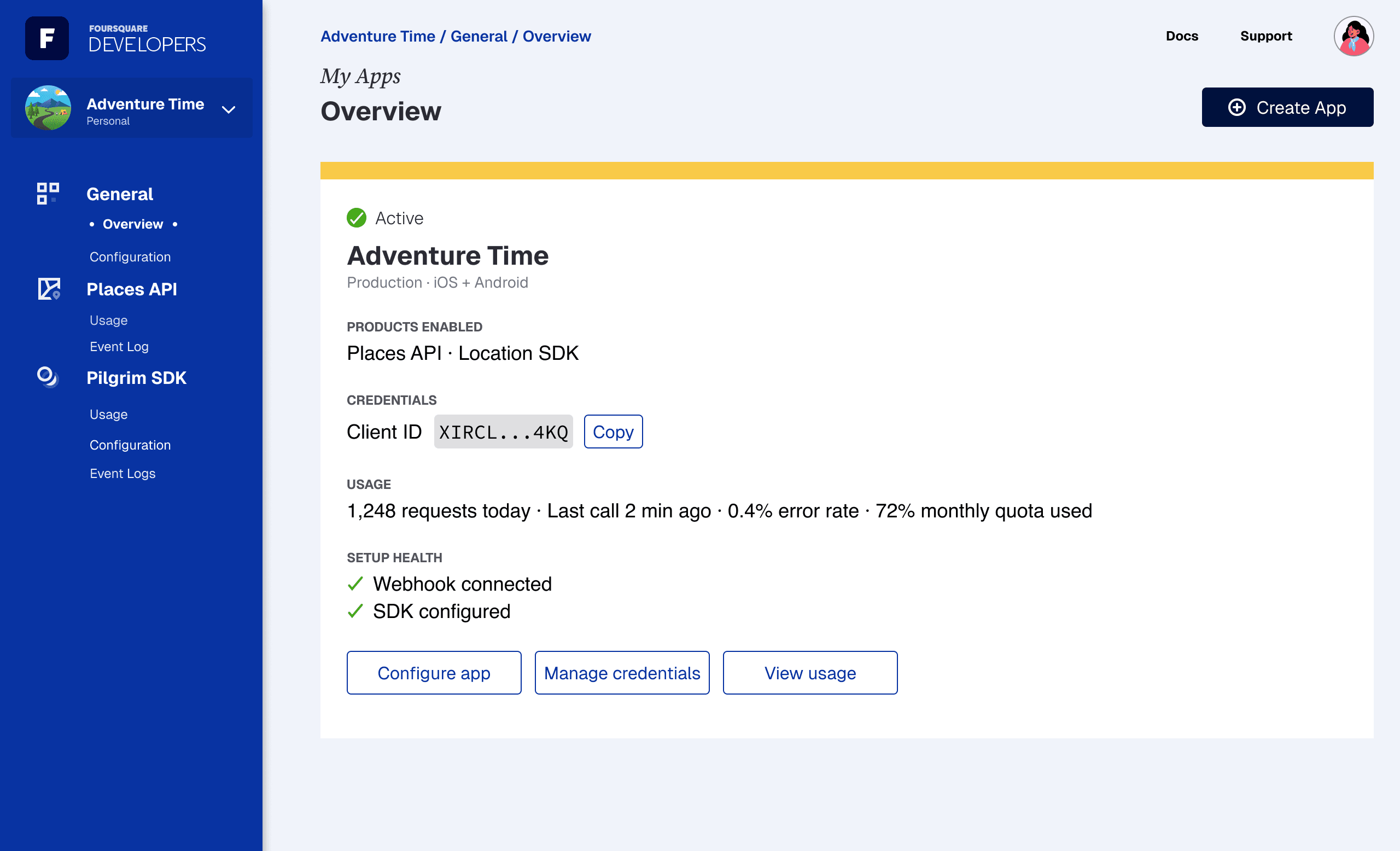 App overview