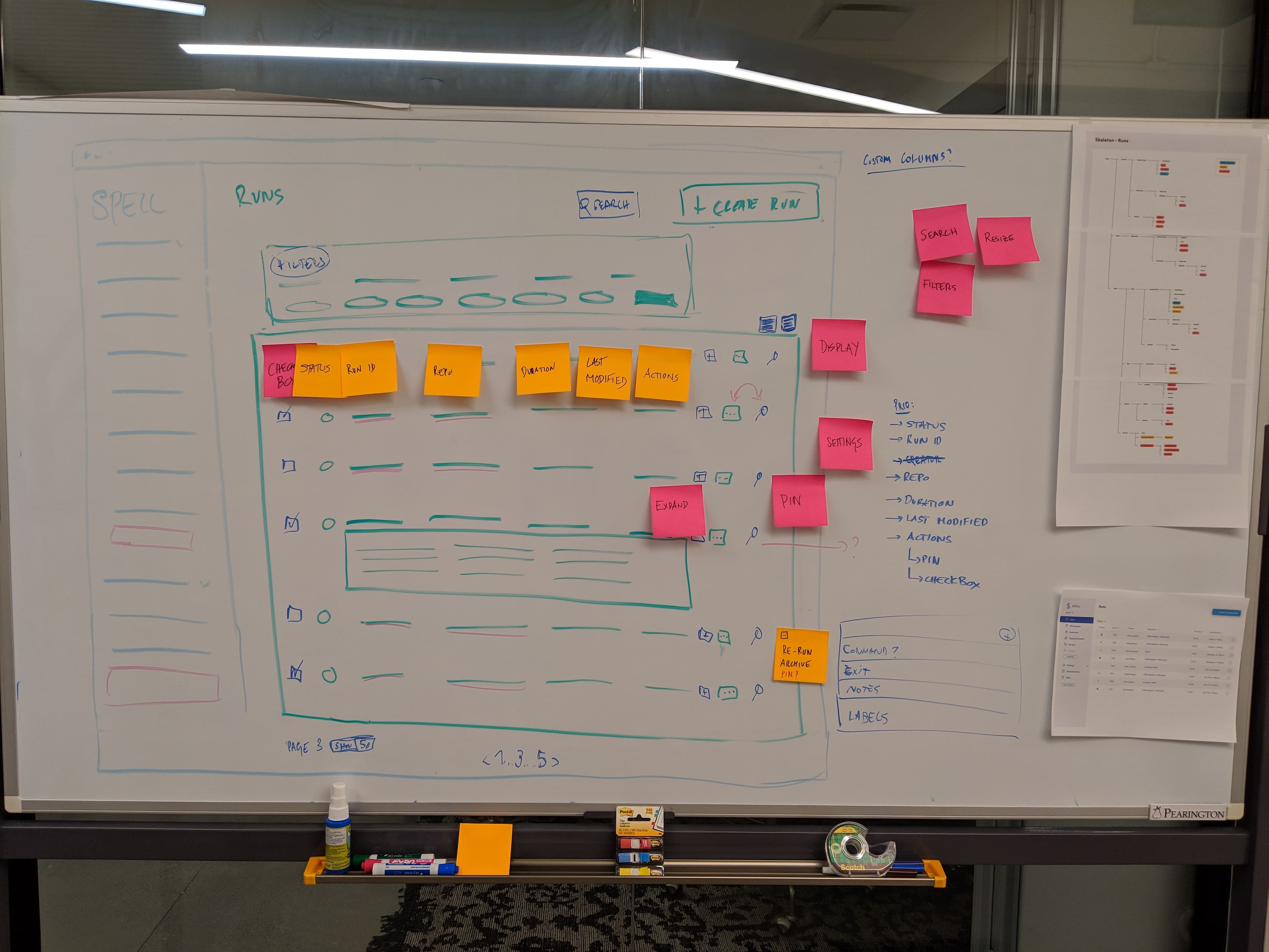 Runs workflow mapping